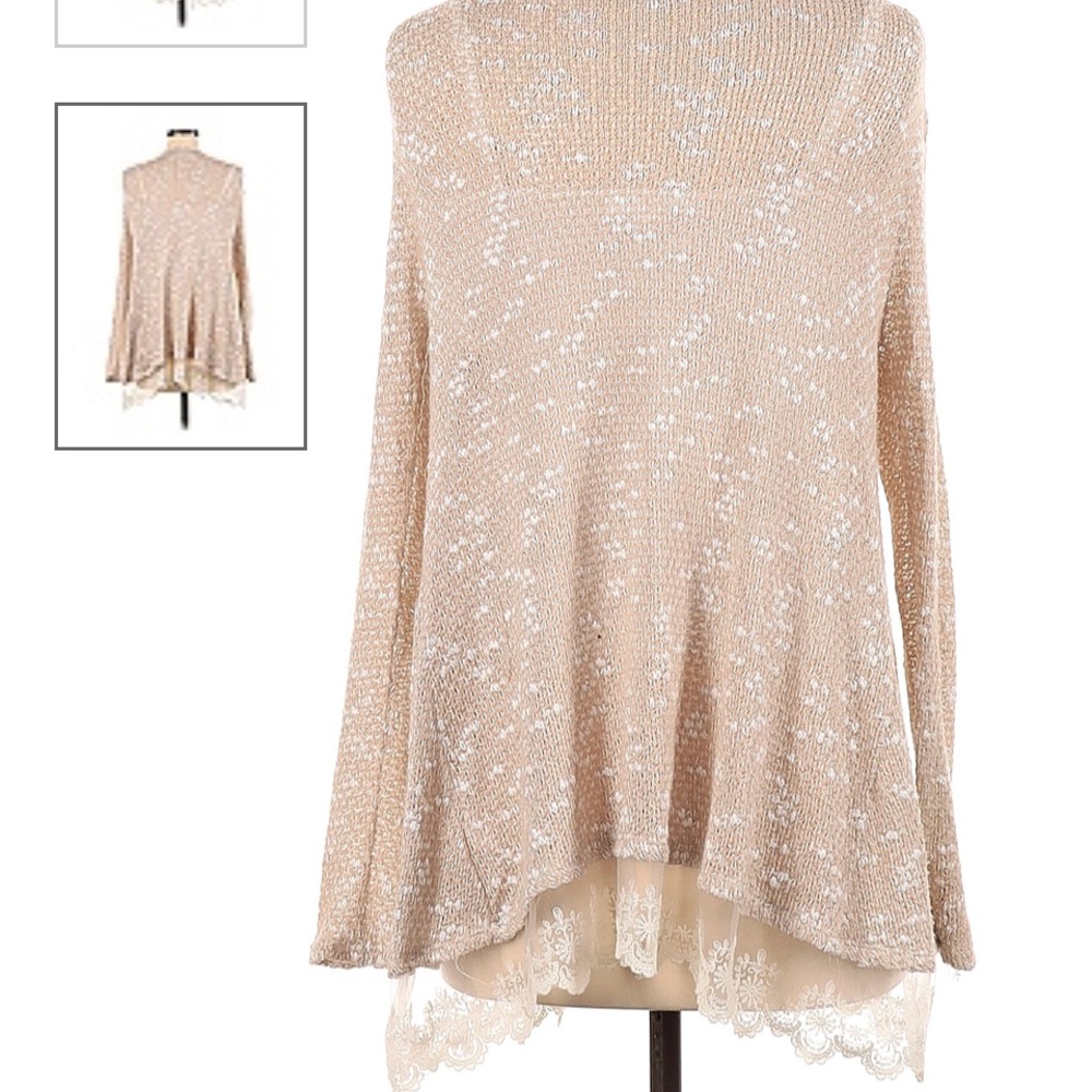đ»NWT Blu Planet Lace Knit Cardigan Sweater - Picture 2 of 11